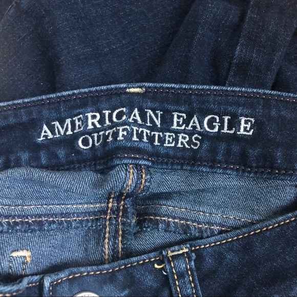 American Eagle dark wash super stretch skinny jeans - Picture 6 of 8
